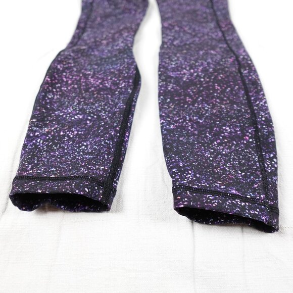 lululemon Yoga Athletic Tights Pants with Rear Zipper Pocket Women's 4 Stretchy - Picture 7 of 9